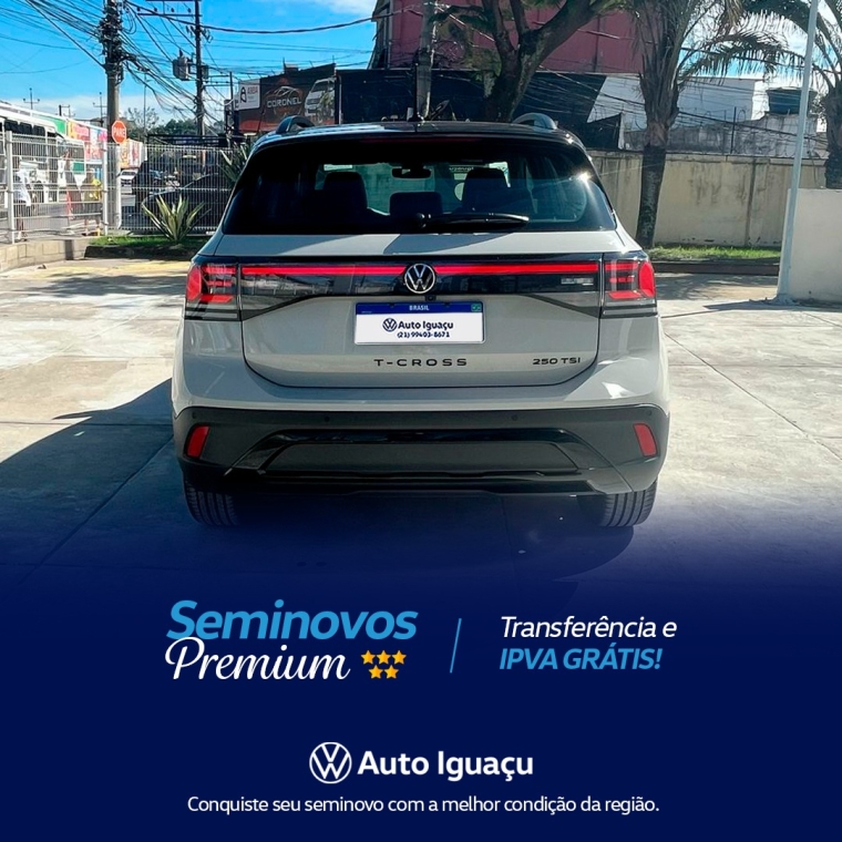 volkswagen t-cross 1.4 250 tsi total flex highline automatico 4p 2025