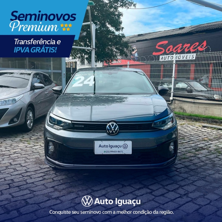 volkswagen virtus 1.4 250 tsi exclusive automatico flex 4p 2024