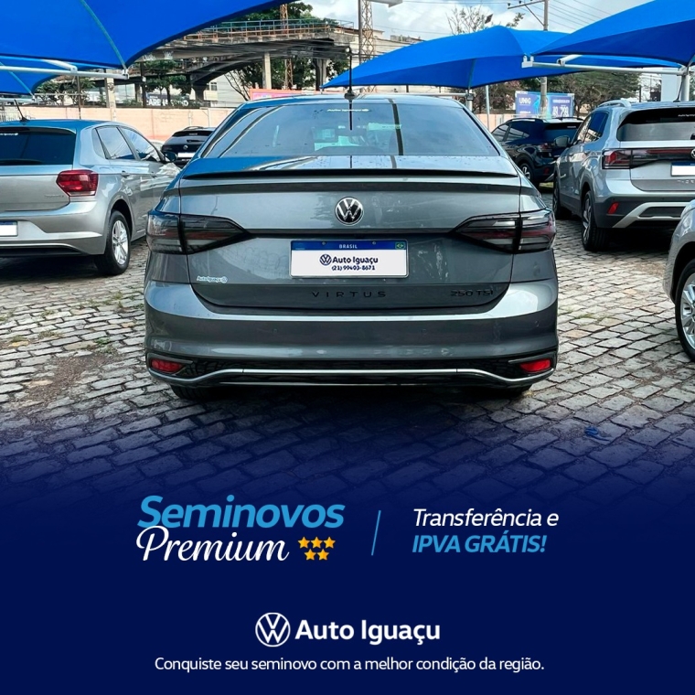 volkswagen virtus 1.4 250 tsi exclusive automatico flex 4p 2024