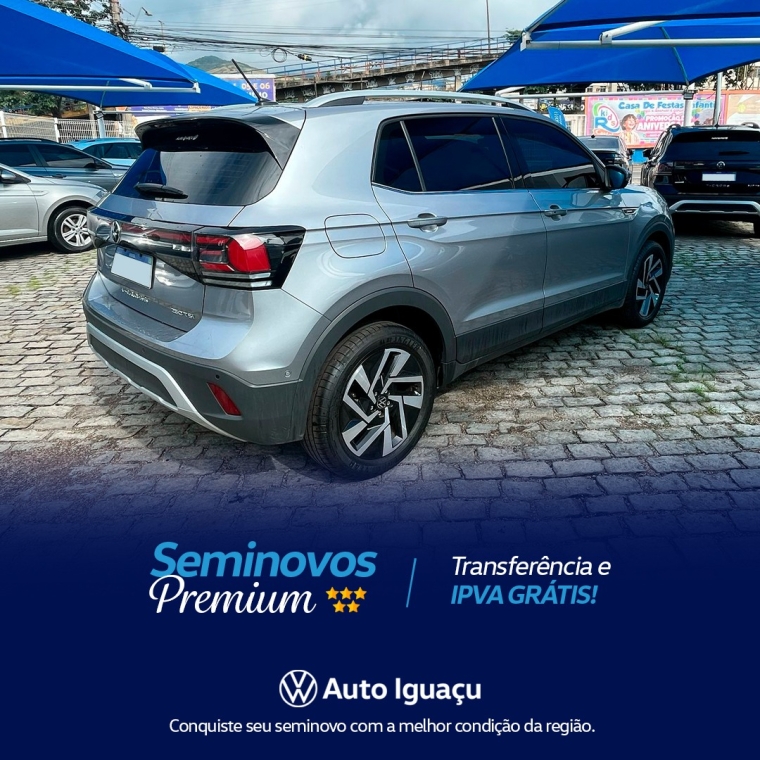 volkswagen t-cross 1.4 250 tsi total flex highline automatico 1.0 4p 2025