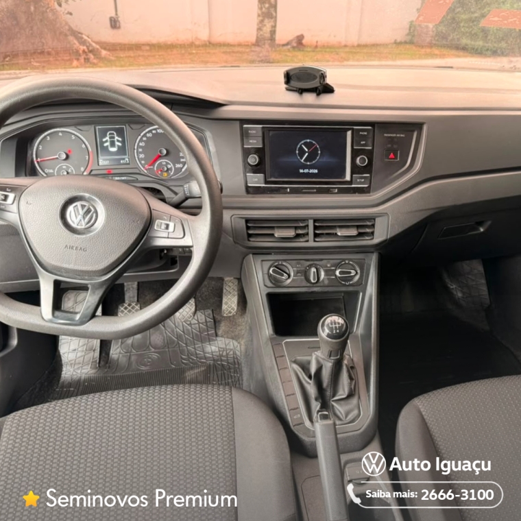 volkswagen polo 1.0 mpi total flex manual 4p automatico 20211