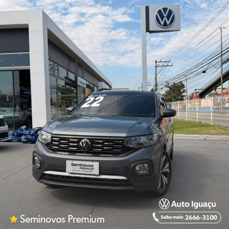 volkswagen t-cross 1.0 200 tsi total flex comfortline automatico 4p 20220
