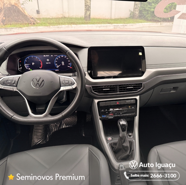 volkswagen t-cross 1.0 200 tsi total flex comfortline automatico 4p 20251