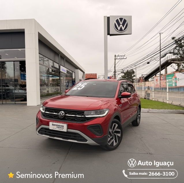 volkswagen t-cross 1.0 200 tsi total flex comfortline automatico 4p 2025