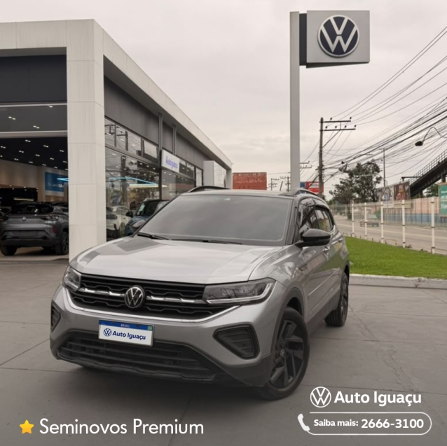 volkswagen t-cross 1.4 250 tsi total flex highline automatico 4p 2025