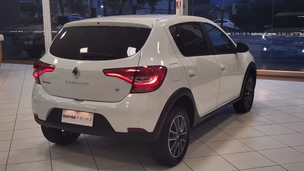 renault sandero 1.6 16v sce flex intense x-tronic 5p automatico 20203