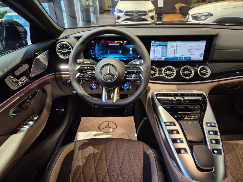 mercedes-benz amg gt 63 4.0 v8 turbo phev s e performance coupe 4p 4matic+ speedshift hibrido automatico 2025