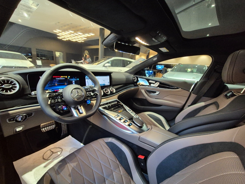 mercedes-benz amg gt 63 4.0 v8 turbo phev s e performance coupe 4p 4matic+ speedshift hibrido automatico 2025