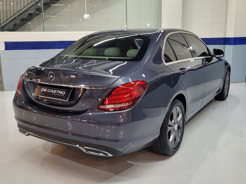 mercedes-benz c 180 1.6 cgi 16v turbo gasolina 4p automatico 2016