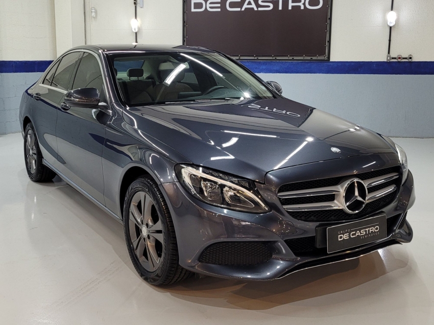 mercedes-benz c 180 1.6 cgi 16v turbo gasolina 4p automatico 2016