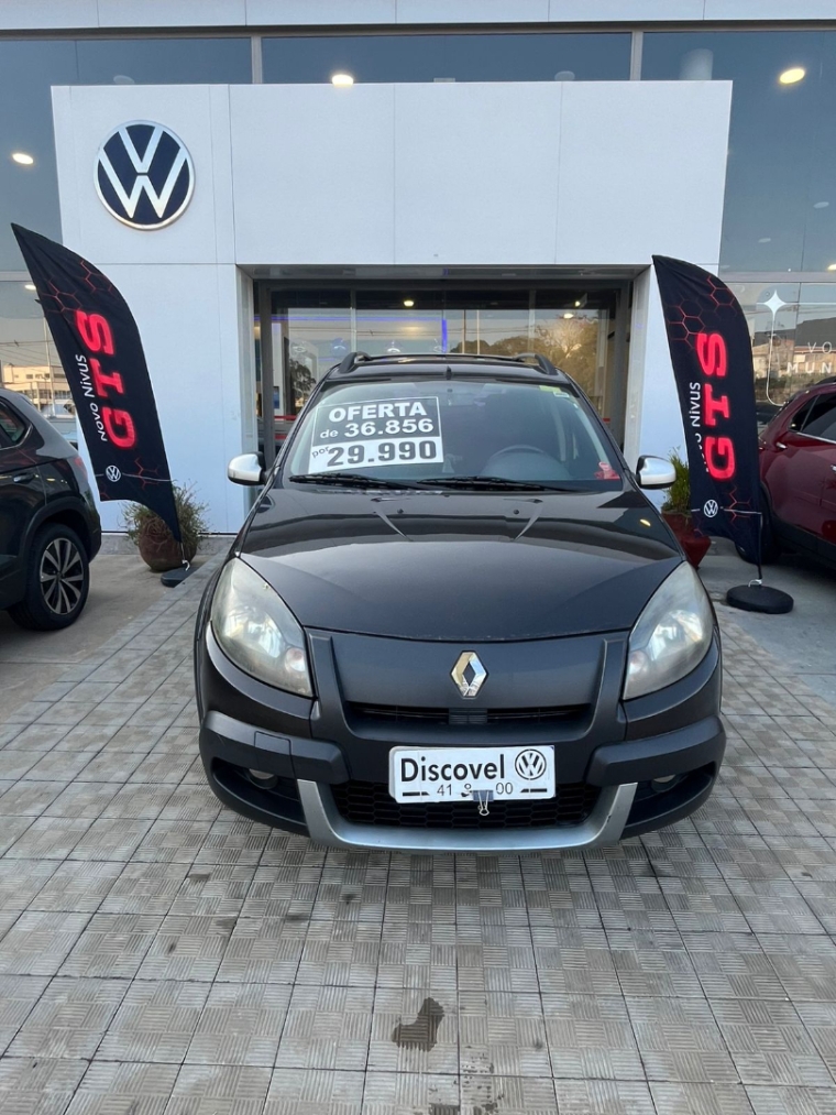 renault sandero 1.6 stepway 16v flex 4p automatico 2012
