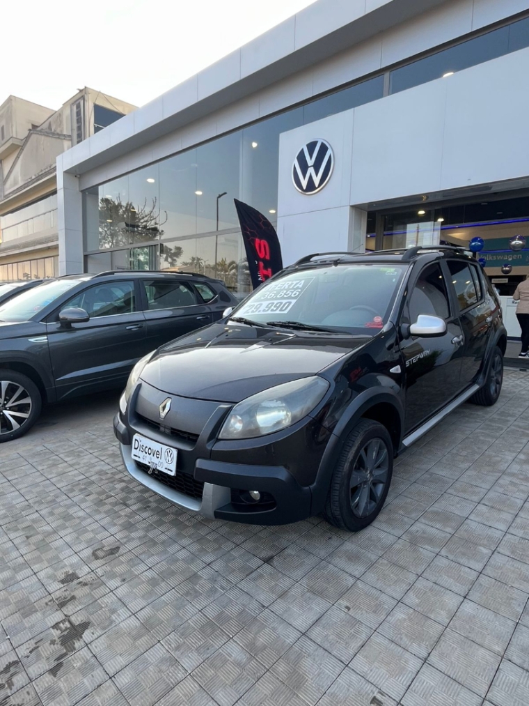 renault sandero 1.6 stepway 16v flex 4p automatico 2012
