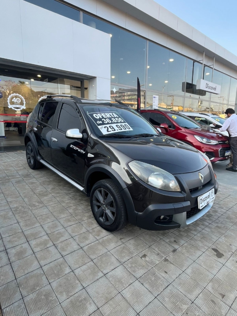 renault sandero 1.6 stepway 16v flex 4p automatico 2012
