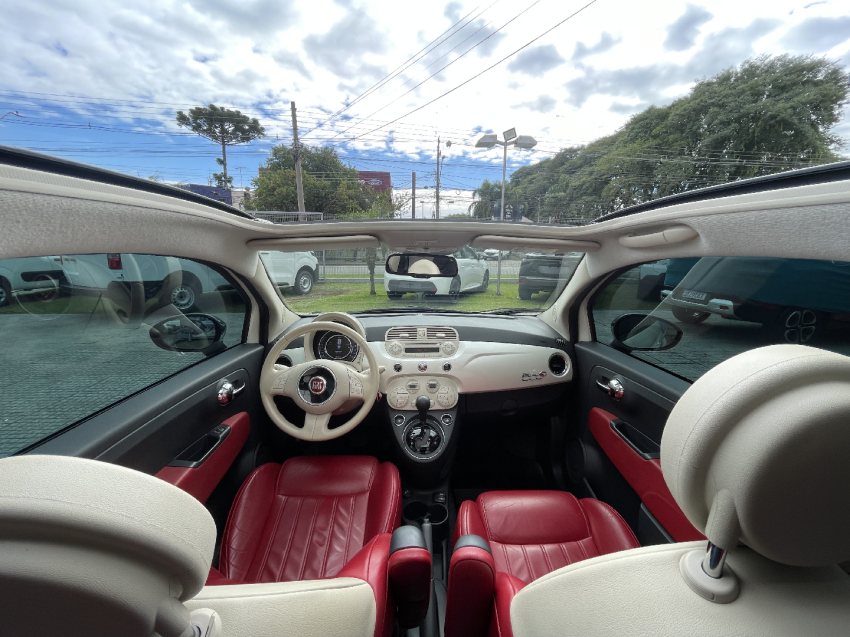 fiat 500 1.4 cabrio 16v flex 2p automatico 2015