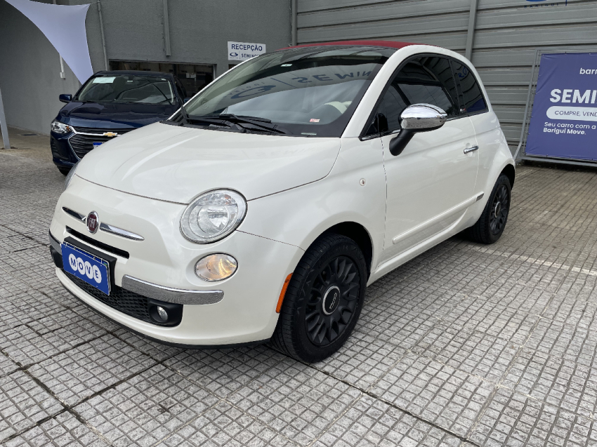 fiat 500 1.4 cabrio 16v flex 2p automatico 2015
