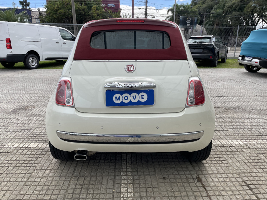 fiat 500 1.4 cabrio 16v flex 2p automatico 2015