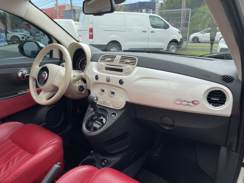 fiat 500 1.4 cabrio 16v flex 2p automatico 2015