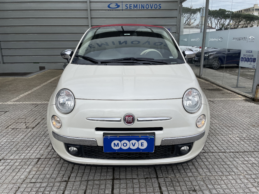 fiat 500 1.4 cabrio 16v flex 2p automatico 2015
