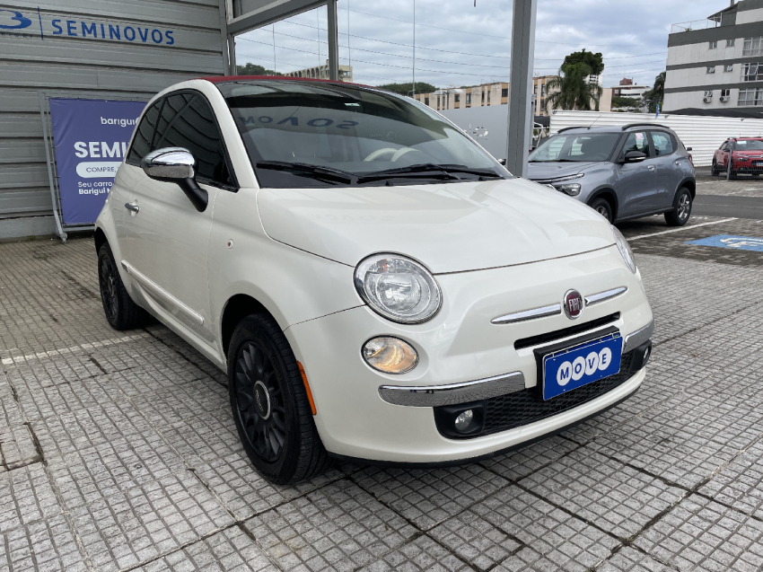 fiat 500 1.4 cabrio 16v flex 2p automatico 2015