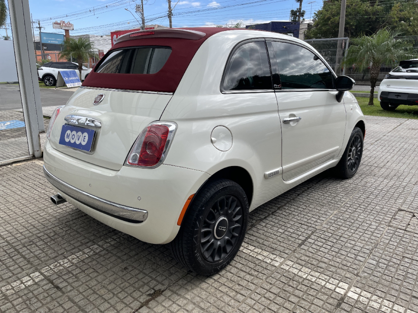 fiat 500 1.4 cabrio 16v flex 2p automatico 2015