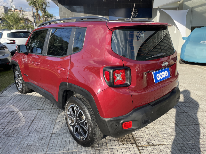 jeep renegade 1.8 16v flex longitude 4p automatico 2018