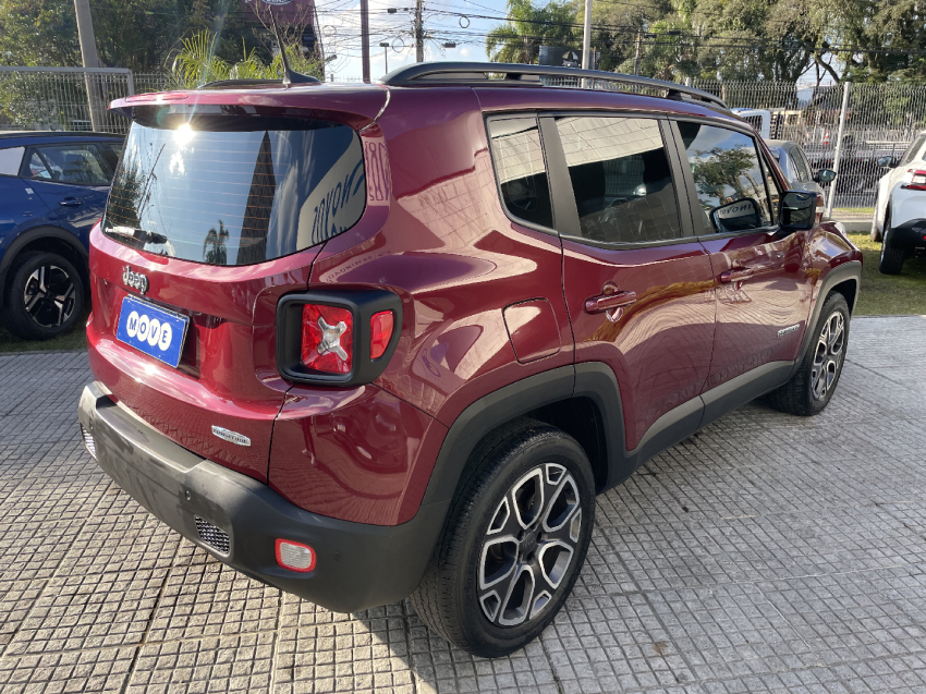 jeep renegade 1.8 16v flex longitude 4p automatico 2018
