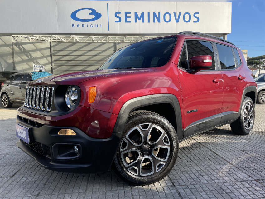 jeep renegade 1.8 16v flex longitude 4p automatico 2018