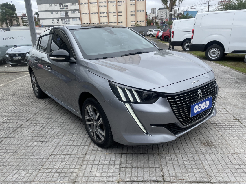 peugeot 208 1.6 16v flex griffe at6 4p automatico 2023