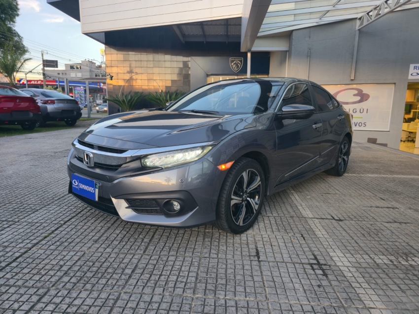 honda civic 1.5 16v turbo gasolina touring 4p cvt automatico 20196