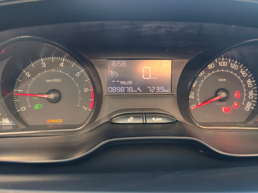 peugeot 208 1.6 allure 16v flex 4p automatico 20178