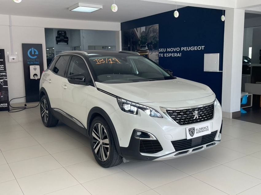 peugeot 3008 1.6 griffe thp 16v gasolina 4p automatico flex 2019