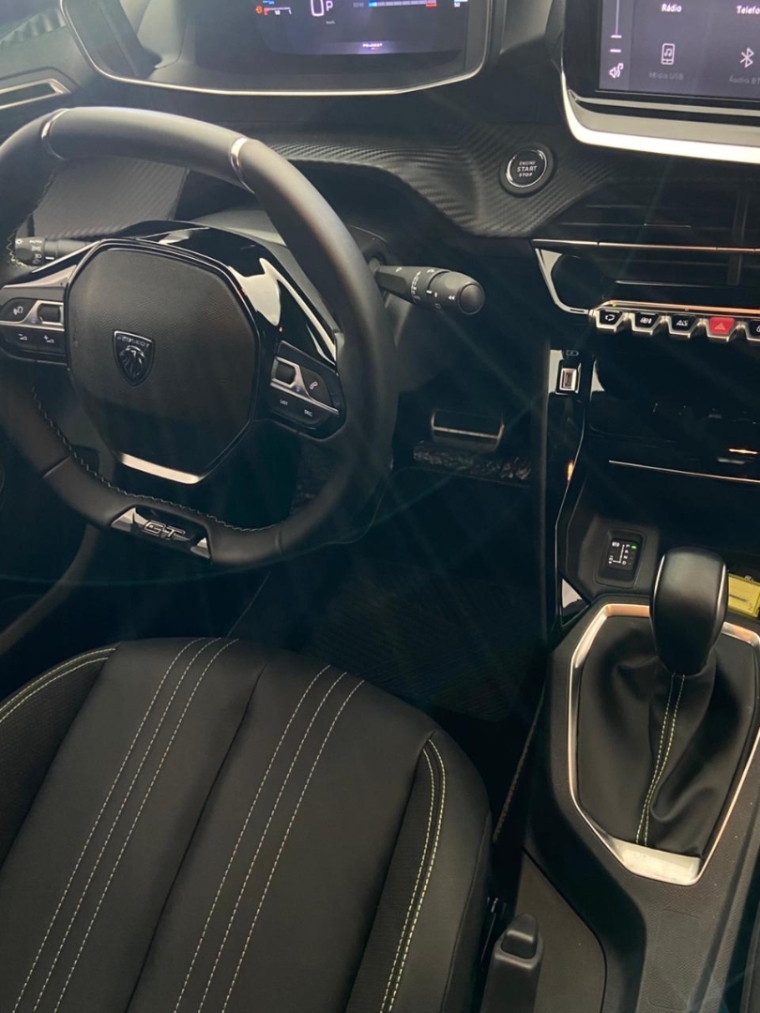 peugeot 208 1.0 turbo 200 flex gt cvt 4p automatico 202513