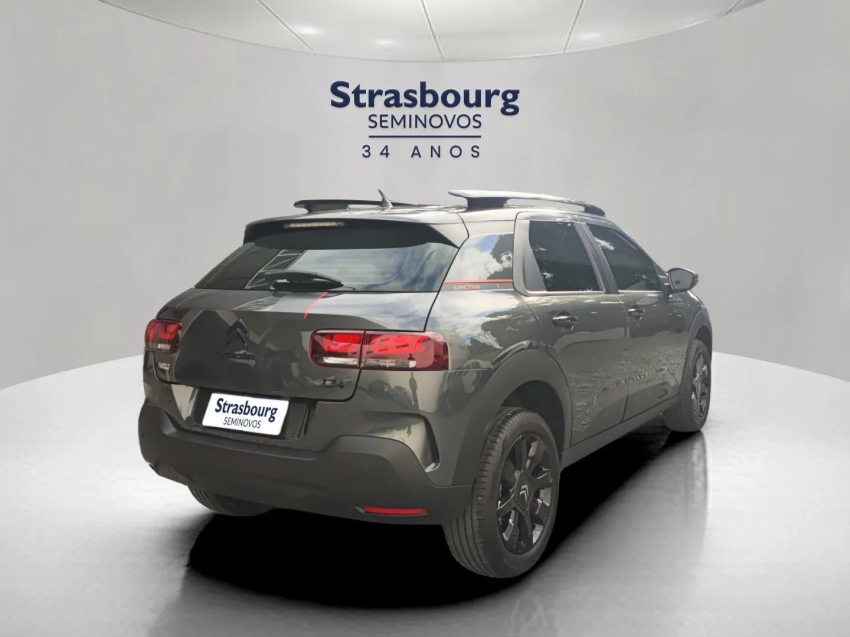 citroen c4 cactus 1.6 thp flex noir eat6