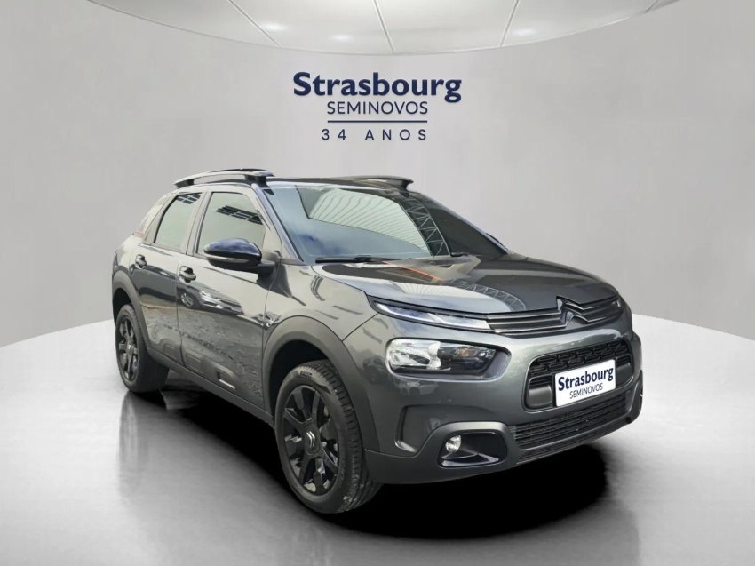 citroen c4 cactus 1.6 thp flex noir eat6