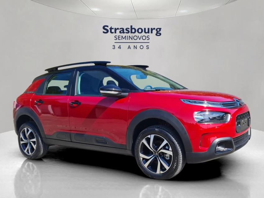 citroen c4 cactus 1.6 vti 120 flex feel pack eat6 1.5 4p automatico 2024