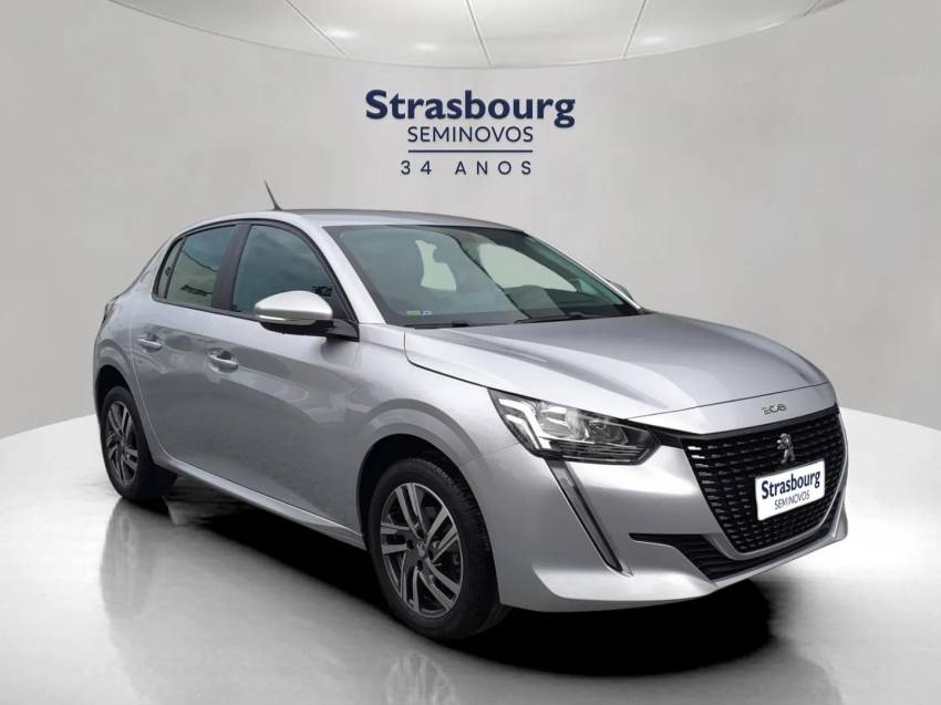 peugeot 208 1.6 16v flex allure at6 4p automatico 2022