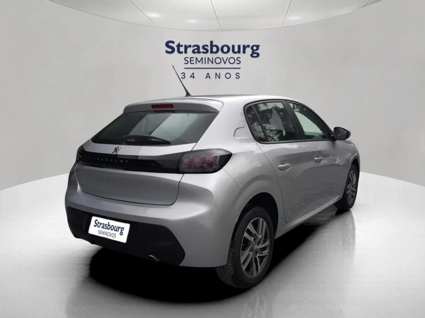 peugeot 208 1.6 16v flex allure at6 4p automatico 2022