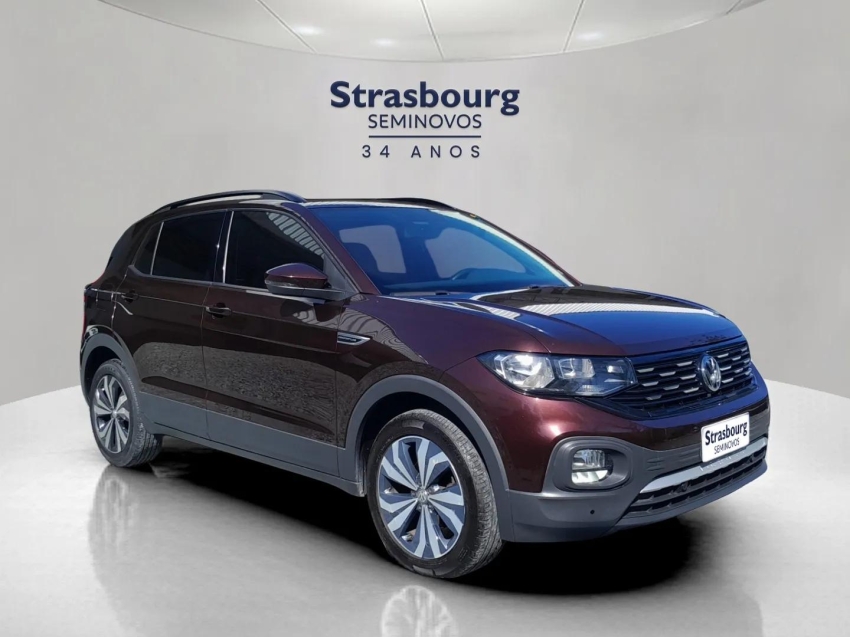 volkswagen t-cross 1.0 200 tsi total flex comfortline automatico 4p 2021