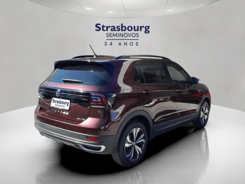 volkswagen t-cross 1.0 200 tsi total flex comfortline automatico 4p 2021