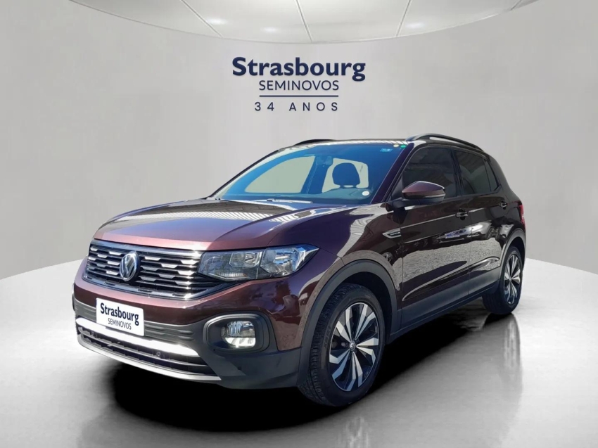 volkswagen t-cross 1.0 200 tsi total flex comfortline automatico 4p 2021