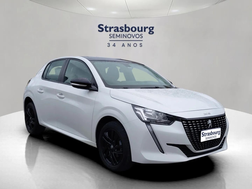 peugeot 208 1.6 16v flex allure at6 4p automatico 2021