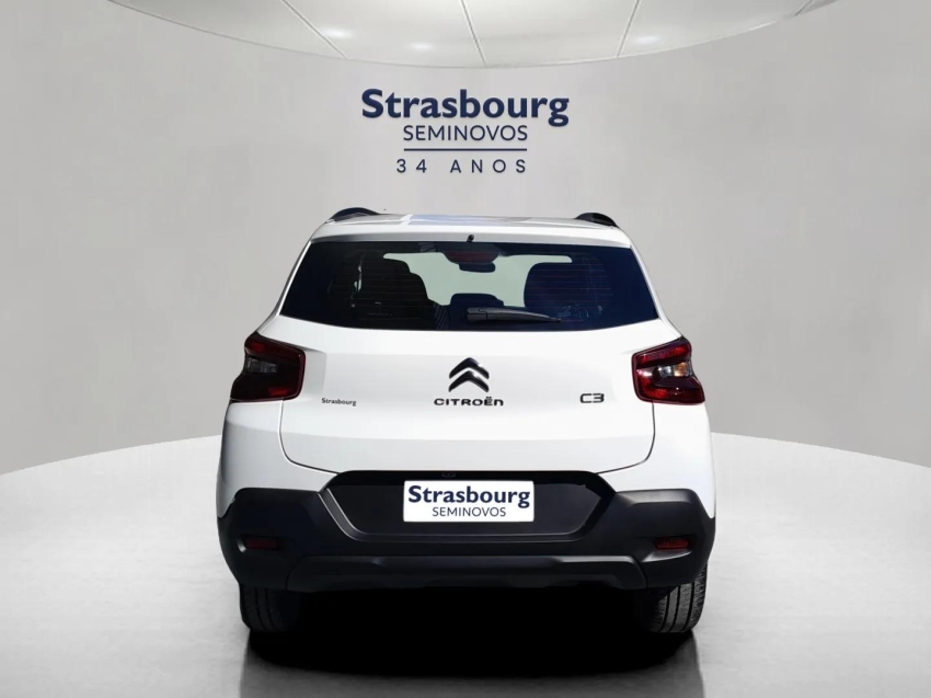 citroen c3 1.6 16v flex feel pack at6 4p automatico 2024