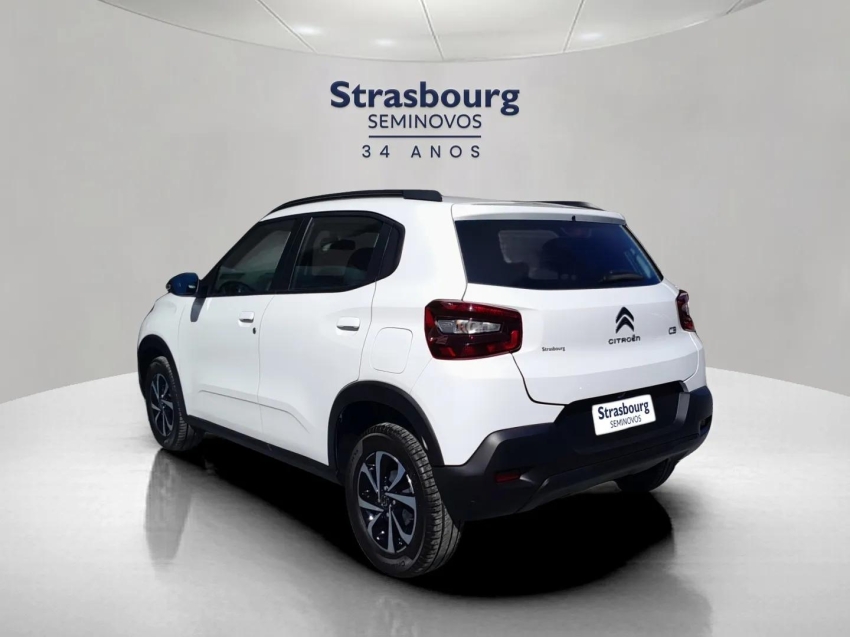 citroen c3 1.6 16v flex feel pack at6 4p automatico 2024