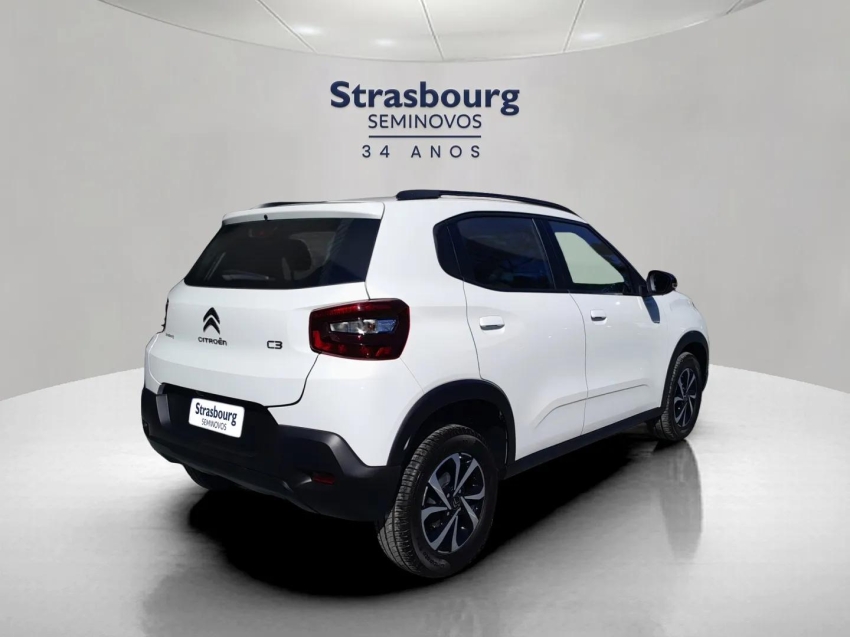 citroen c3 1.6 16v flex feel pack at6 4p automatico 2024