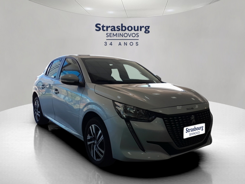peugeot 208 1.6 16v flex allure at6 4p automatico 2022