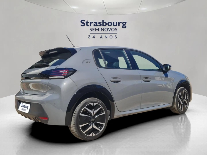 peugeot 208 1.0 turbo 200 flex gt cvt 4p automatico 2025
