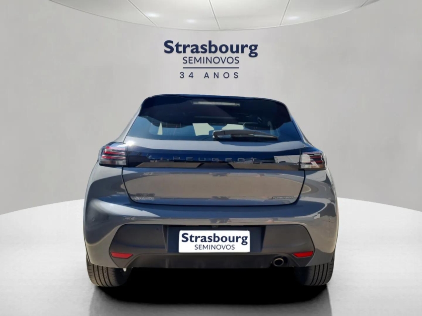peugeot 208 1.0 turbo 200 flex gt cvt 4p automatico 2025