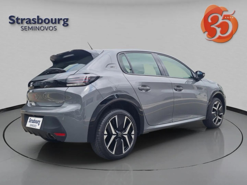 peugeot 208 1.0 turbo 200 flex gt cvt 4p automatico 20256