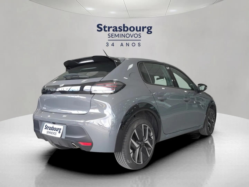 peugeot 208 1.0 turbo 200 flex gt cvt 4p automatico 2025