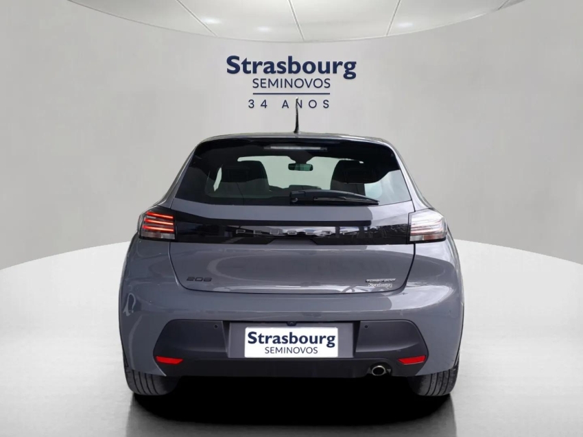 peugeot 208 1.0 turbo 200 flex gt cvt 4p automatico 2025